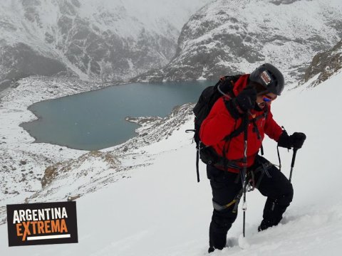 trekking ascenso al cerro Madsen - El Chalten