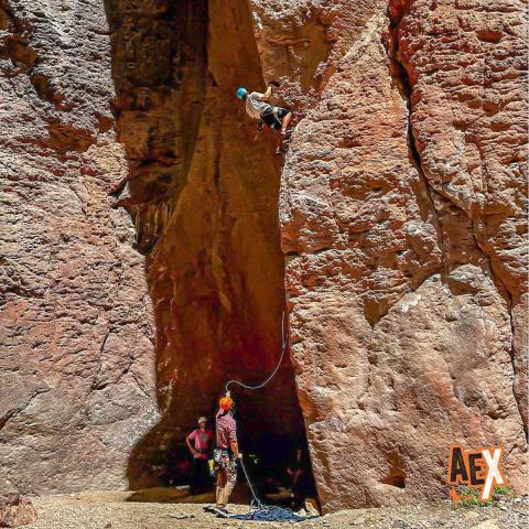 Escalada en Roca El Santuario - Cañon del Atuel - Mendoza