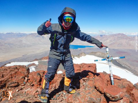 Volcán Maipo - Ascenso a cumbre - Reserva Natural Laguna del Diamante - Mendoza