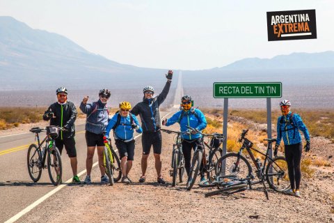 Recta del Tim Tin - Cruce Parque Nacional los Cardones - Cicloturismo