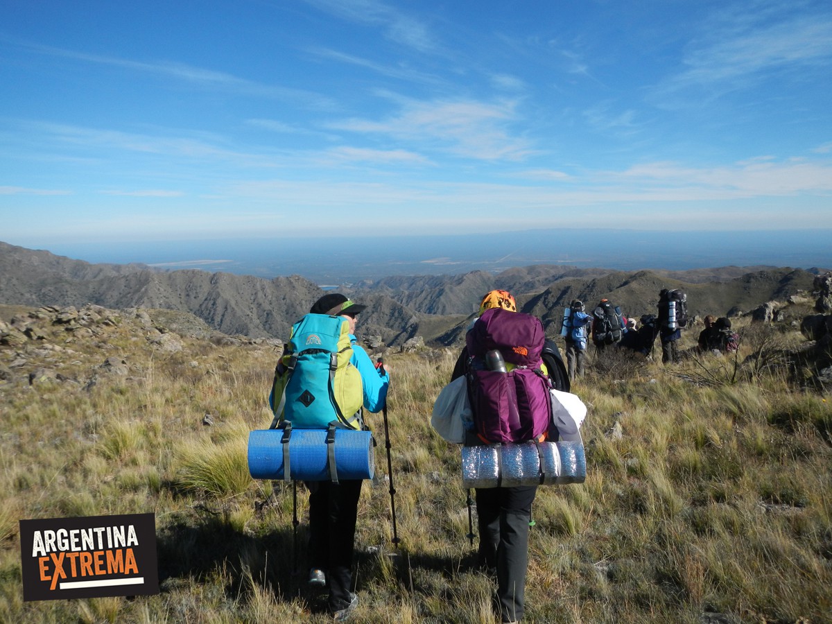 nogoli la carolina trekking ruta camino del oro sierras san luis