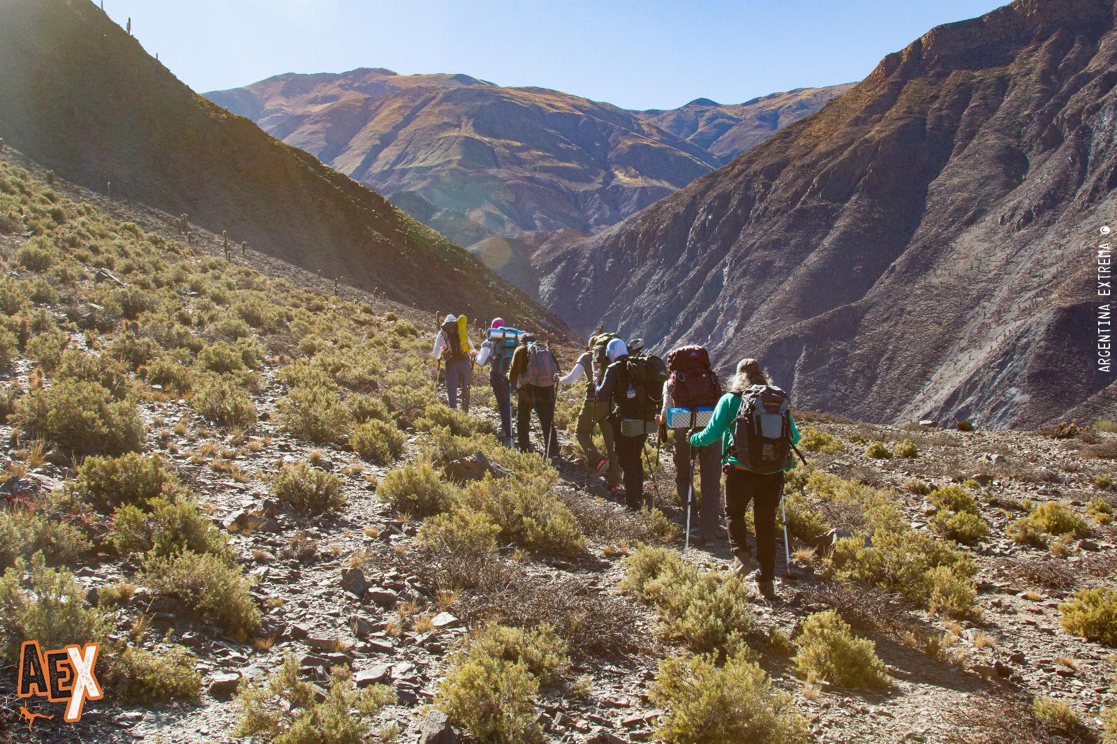 Trekking de las Nubes - Silla del Inca - Quebrada del Toro - San Lorenzo - Salta