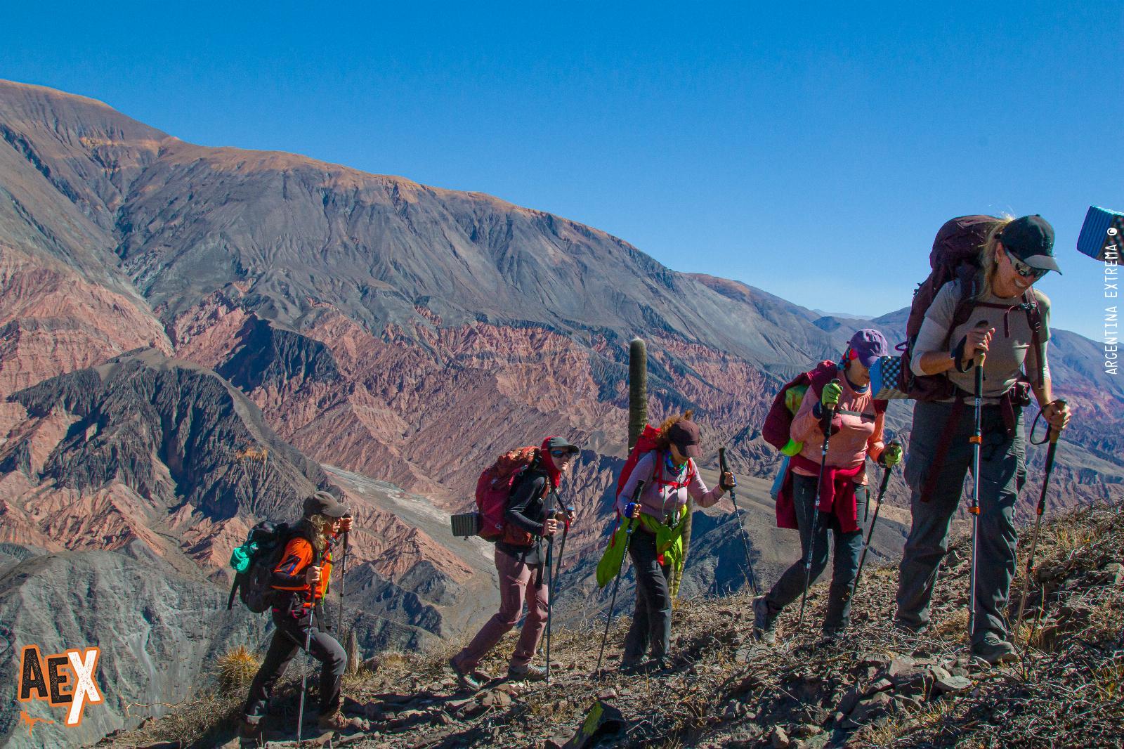 Trekking de las Nubes - Silla del Inca - Quebrada del Toro - San Lorenzo - Salta