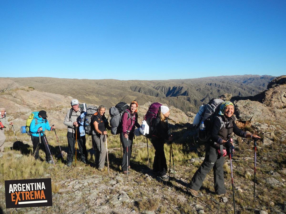 trekking sierras centrales de san luis